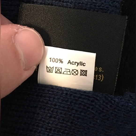 Warner Bros - Harry Potter The Exhibition Navy And White Ravenclaw Knit Scarf - Picture 6 of 6